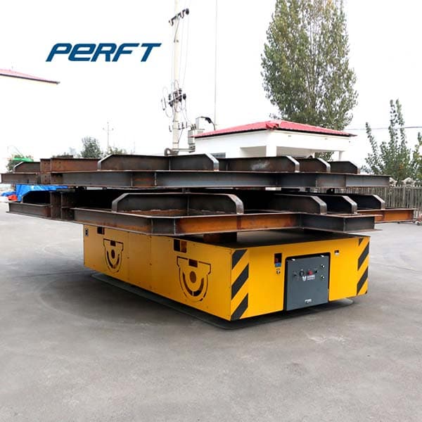 Motorized Transfer Cart Customized Color 50 Tons